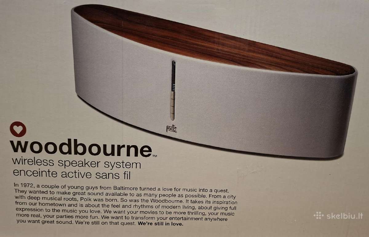 Polk Audio Woodbourne bevielė kolonėlė - nuotraukos Nr. 5