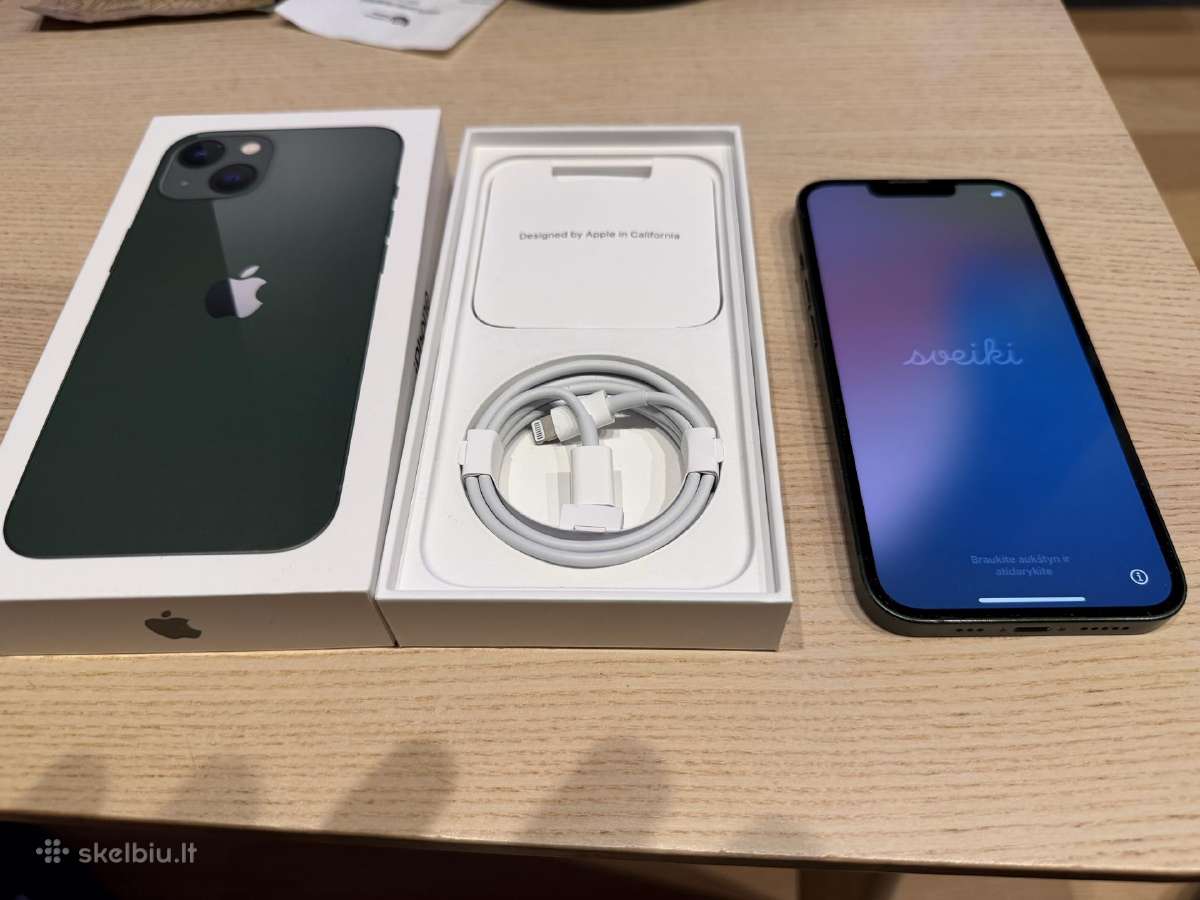 Apple iPhone 13 256 GB atminties