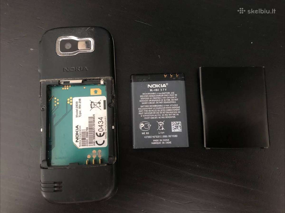 Nokia 2630 - nuotraukos Nr. 3