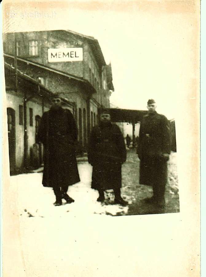 Parduodama sena istorinė nuotrauka iš Memel