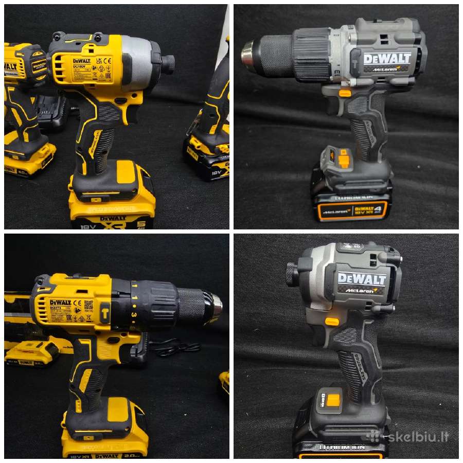 Dewalt impaktai ir suktukai! Dcf850 Dcf85m Dcd805