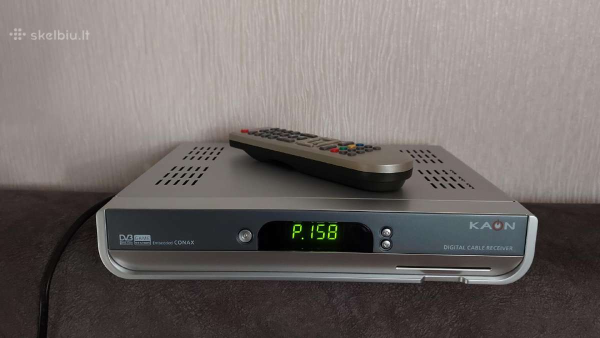 Skaitmeninis imtuvas Kaon K-e2220co kabelinei TV