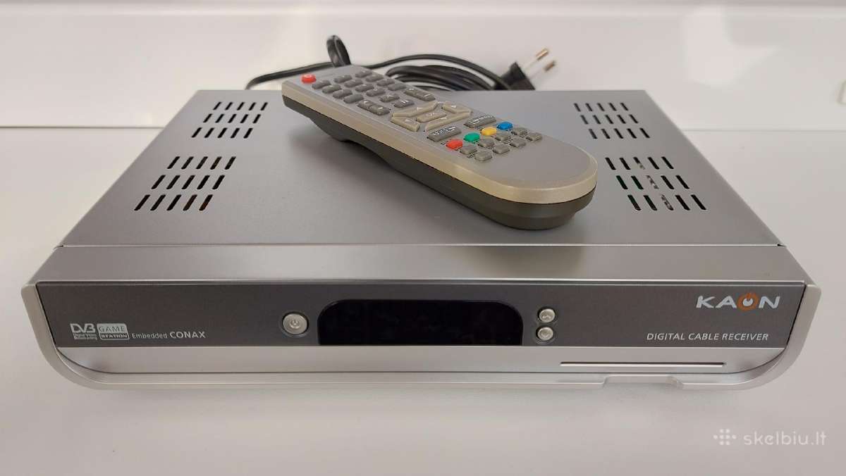 Skaitmeninis imtuvas Kaon K-e2220co kabelinei TV - nuotraukos Nr. 2
