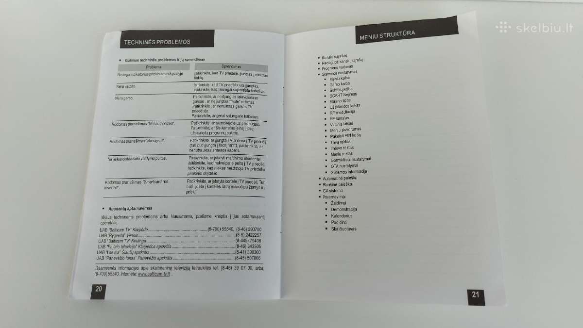 Skaitmeninis imtuvas Kaon K-e2220co kabelinei TV - nuotraukos Nr. 19