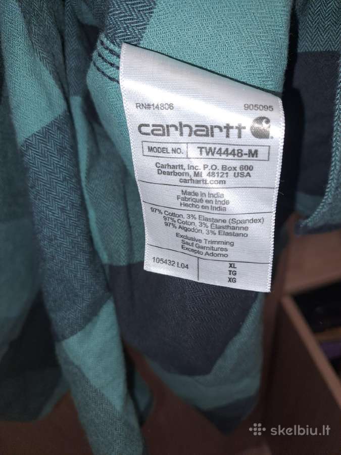 Carhartt relaxed fit,rugged flex XL d. marskiniai - nuotraukos Nr. 6
