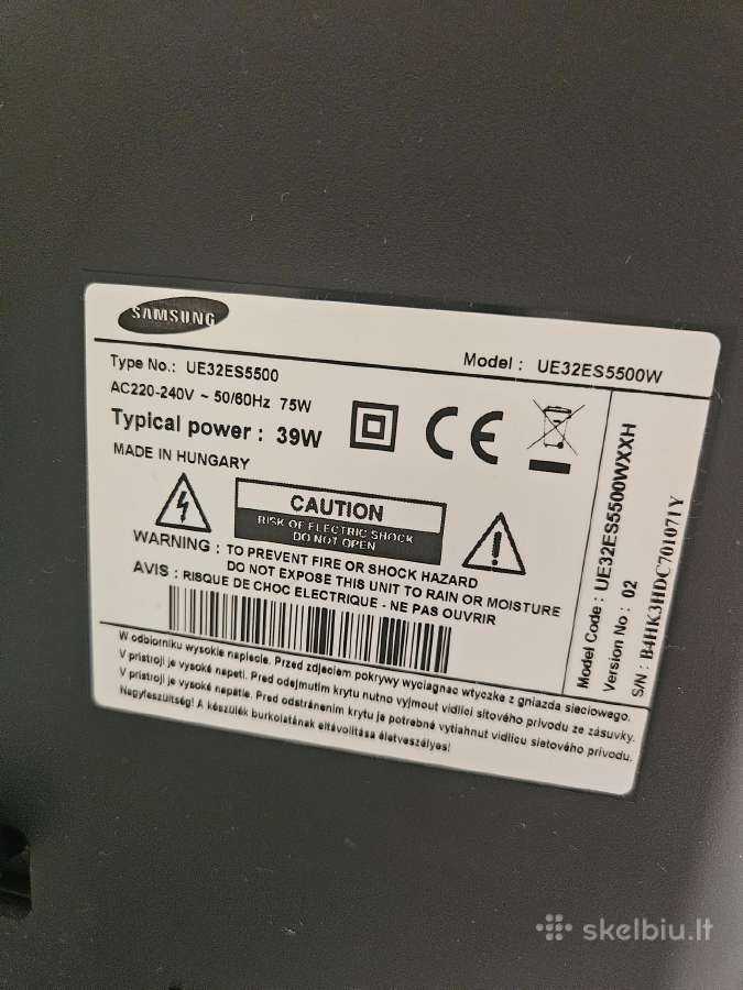 Samsung televizorius - nuotraukos Nr. 2