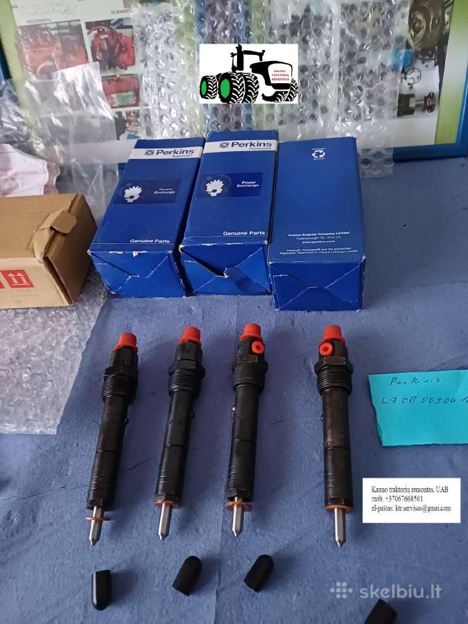 Perkins Lucas dyzeliniai kuro purkštukai Ljcb00904