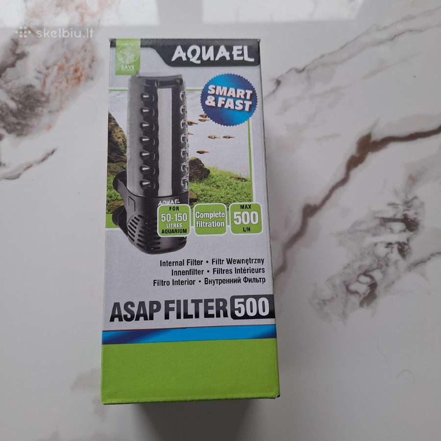 Akvariumo filtras ir šildytuvai. - nuotraukos Nr. 3