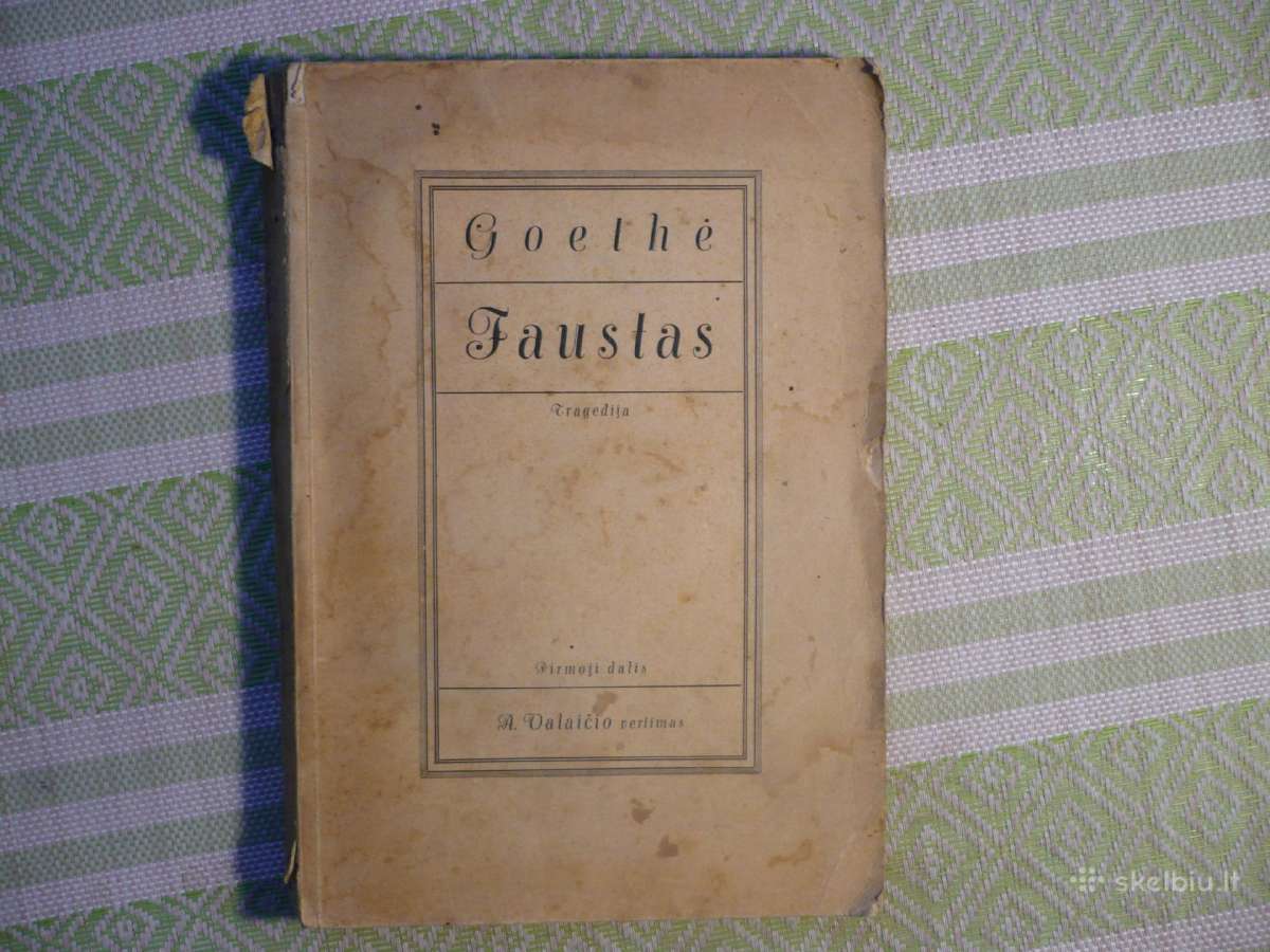 A. Valaitis - Goethė Faustas 1934m