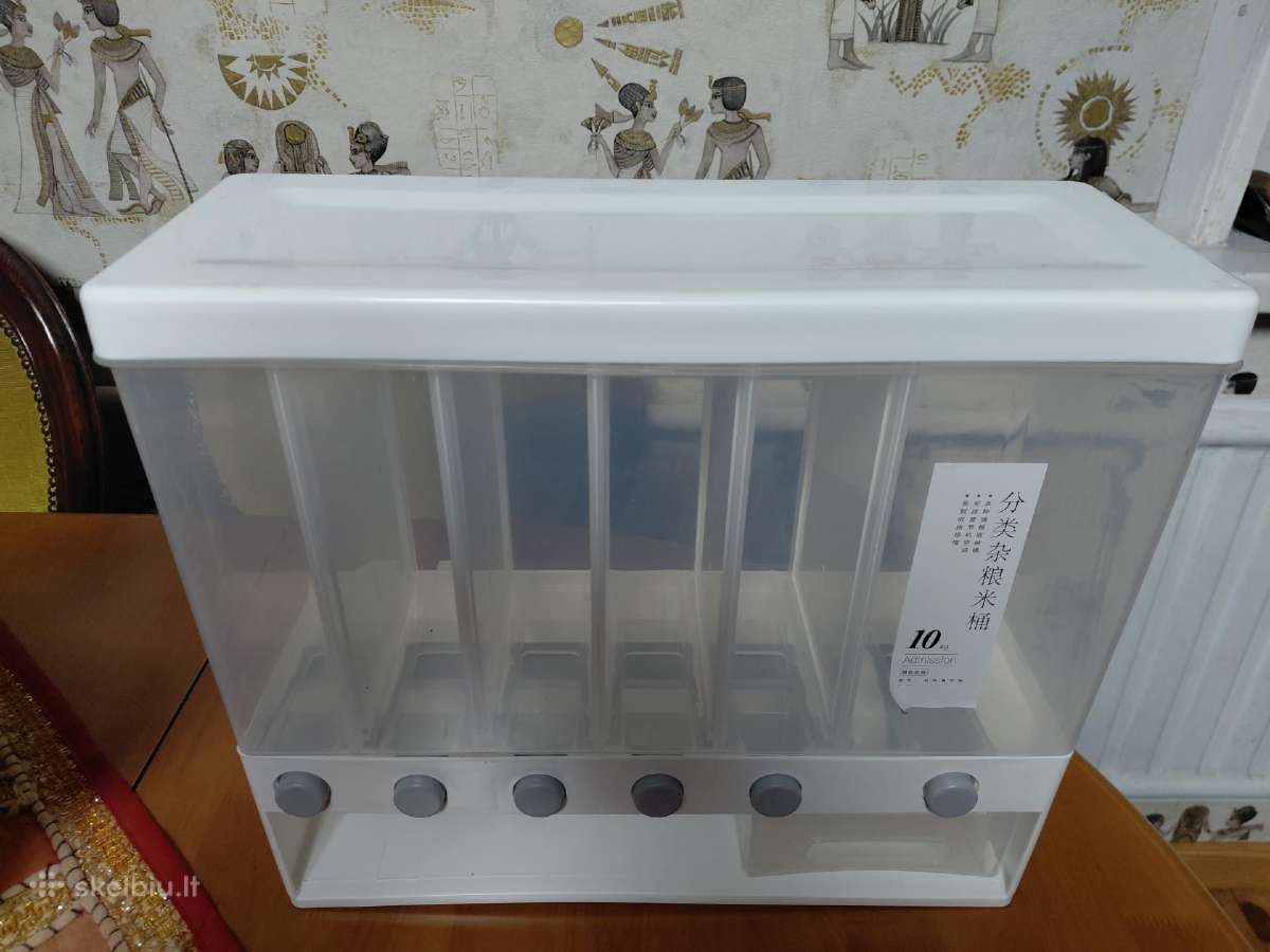 Birių produktų laikymo ir dozavimo spintelė - nuotraukos Nr. 2