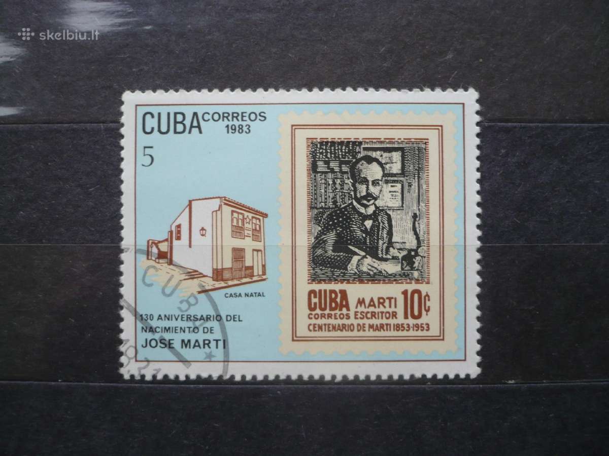 1983 m. – 130-osios rašytojo Jose Marti gimimo