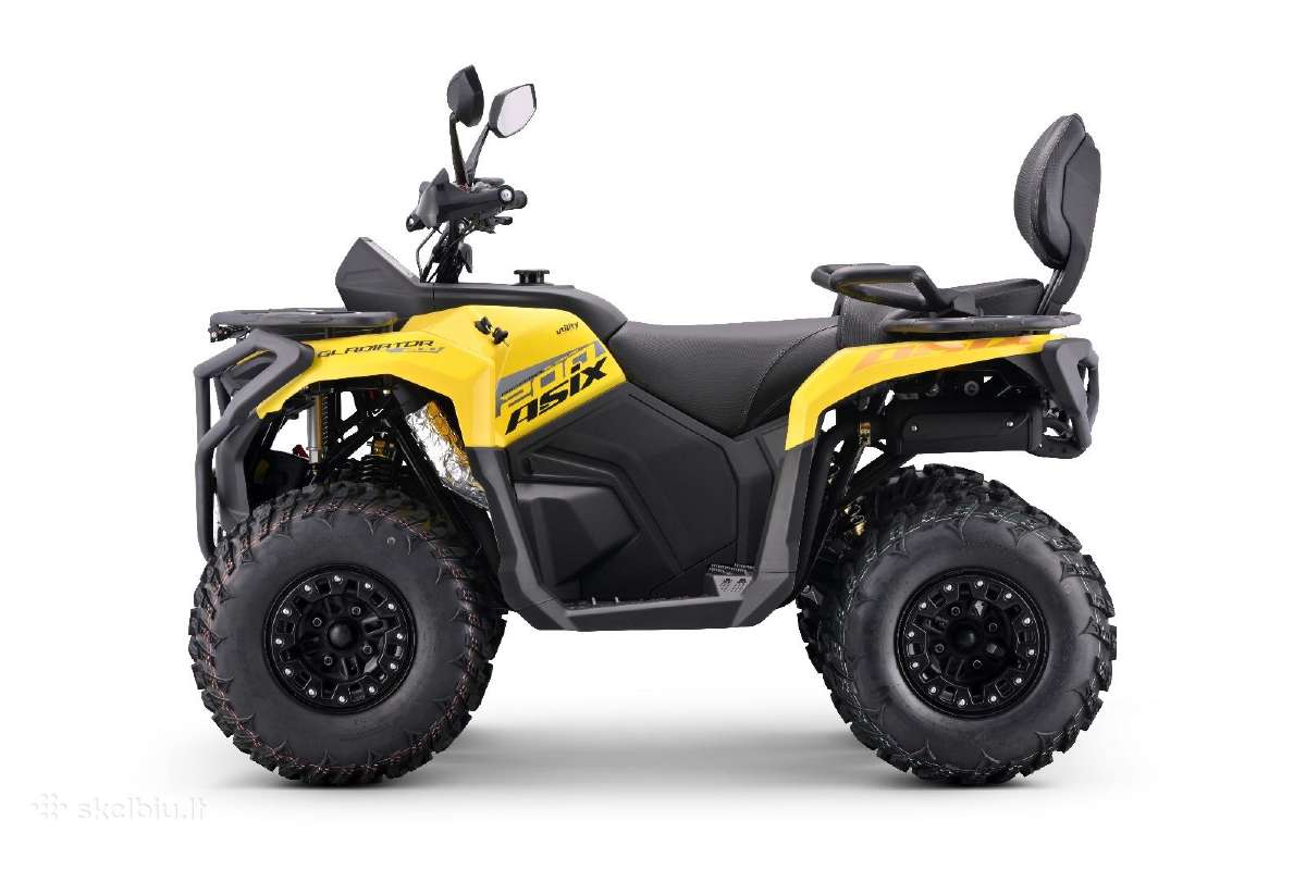 Benzininis keturratis Asix Loncin Gladiator 200 cc - nuotraukos Nr. 5