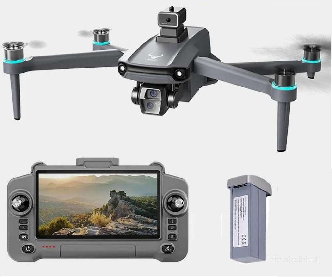 Dronas S603 Pro su liečiamu Ekranu, GPS ir WiFi - nuotraukos Nr. 3
