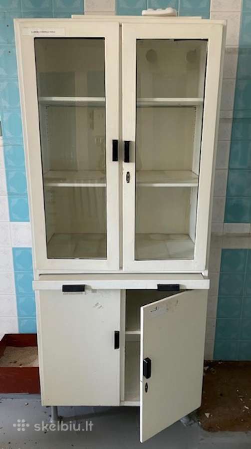 Laboratorinės spintos, kėdės, įrengimai, indai, kt - nuotraukos Nr. 4