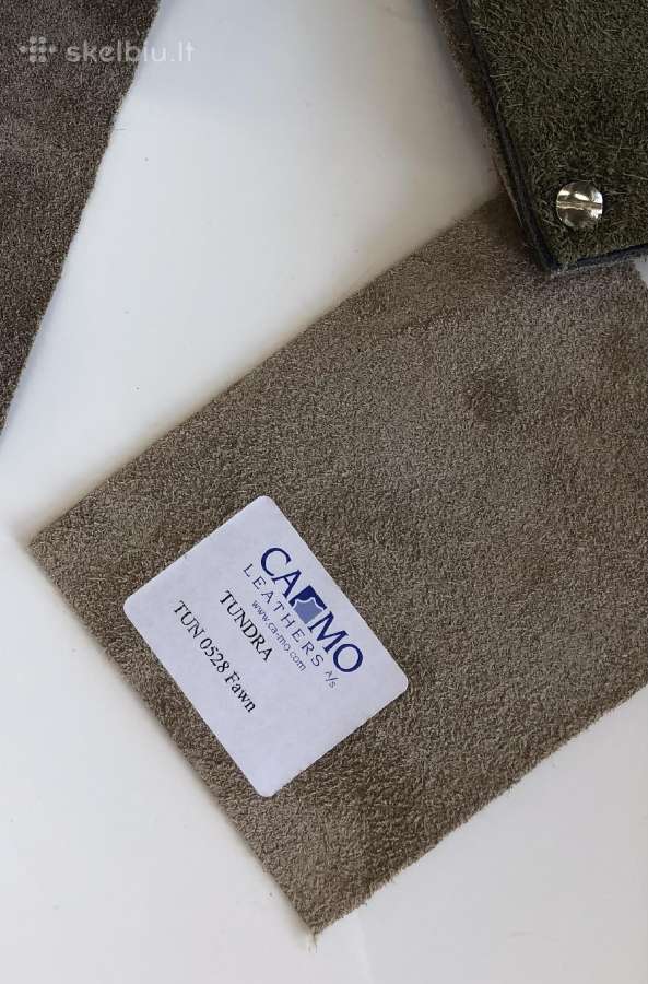 Parduodama puikios būklės odinė sofa su pufu - nuotraukos Nr. 9