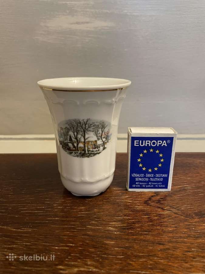 Vaza vintažinė Crown Bavaria,porcelianas - nuotraukos Nr. 5