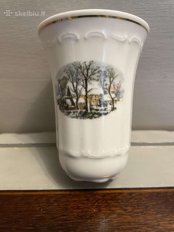 Vaza vintažinė Crown Bavaria,porcelianas - nuotraukos Nr. 6