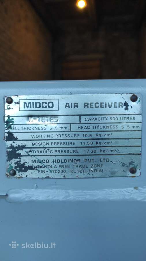 Resiveris 500ltr