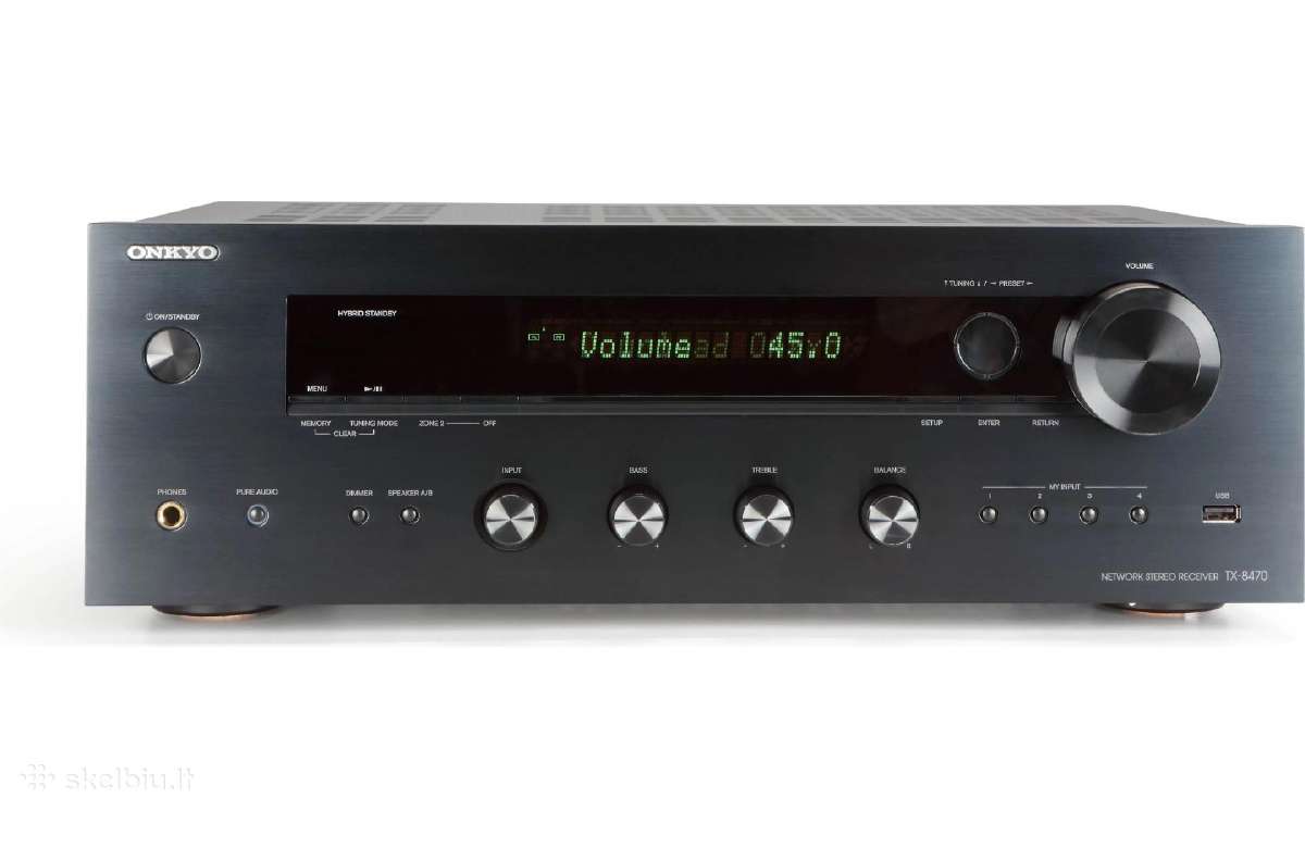 Onkyo Tx-8470 stereo 2.1 stiprintuvas naujas