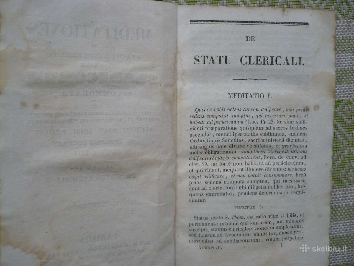 I. M. Krous - Institutio Clericorum 1836m. - nuotraukos Nr. 5