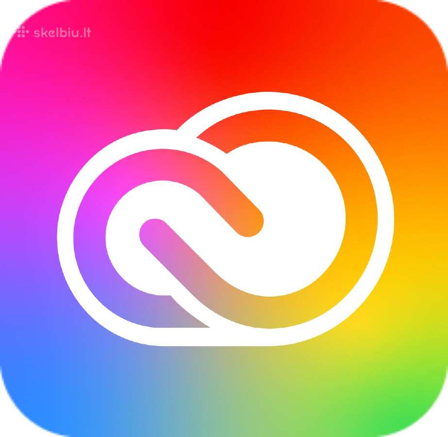 Adobe creative cloud 12 men daug programu