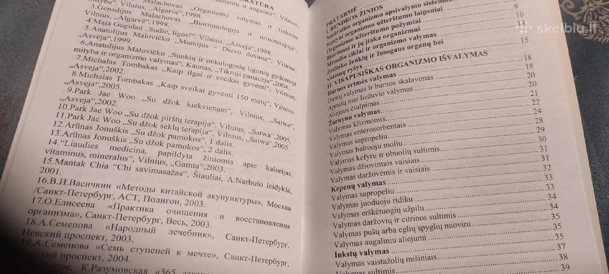 Knyga "Organizmo valymas"dalia Petrauskaitė