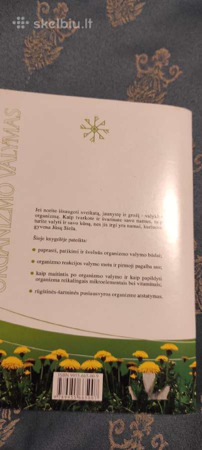 Knyga "Organizmo valymas"dalia Petrauskaitė - nuotraukos Nr. 3