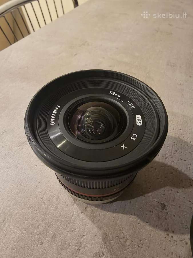 Samyang 12mm f/2.0 Ncs Cs Fuji x mount - nuotraukos Nr. 2