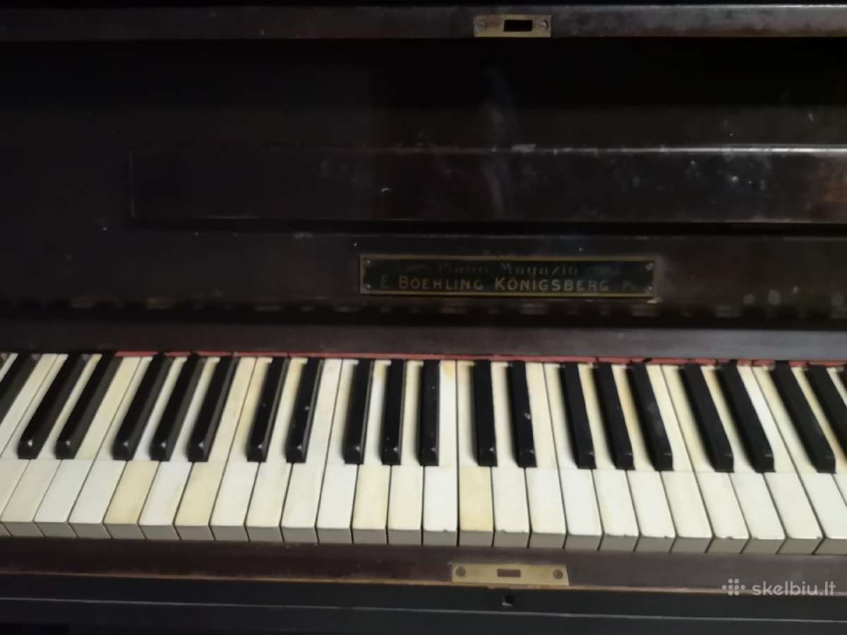 Antikvarinis pianinas - nuotraukos Nr. 2