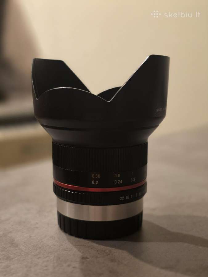 Samyang 12mm f/2.0 Ncs Cs Fuji x mount