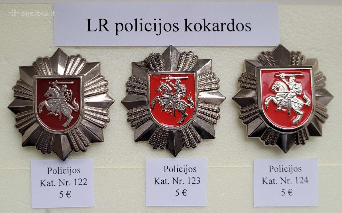 Lietuvos policijos kokardos
