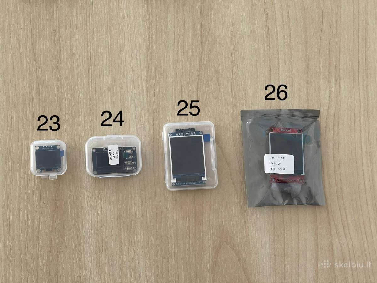 Arduino sensoriai moduliai esp32 mikrokontroleriai - nuotraukos Nr. 2