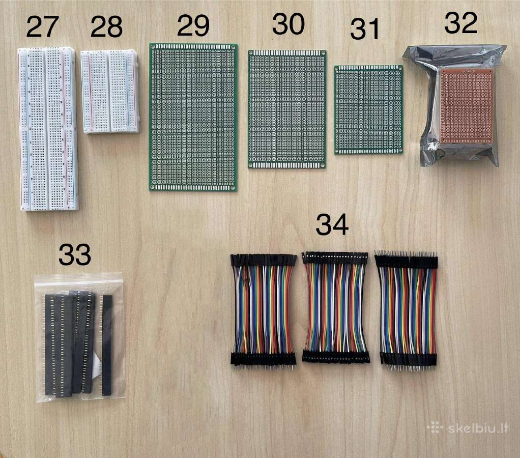 Arduino sensoriai moduliai esp32 mikrokontroleriai - nuotraukos Nr. 3