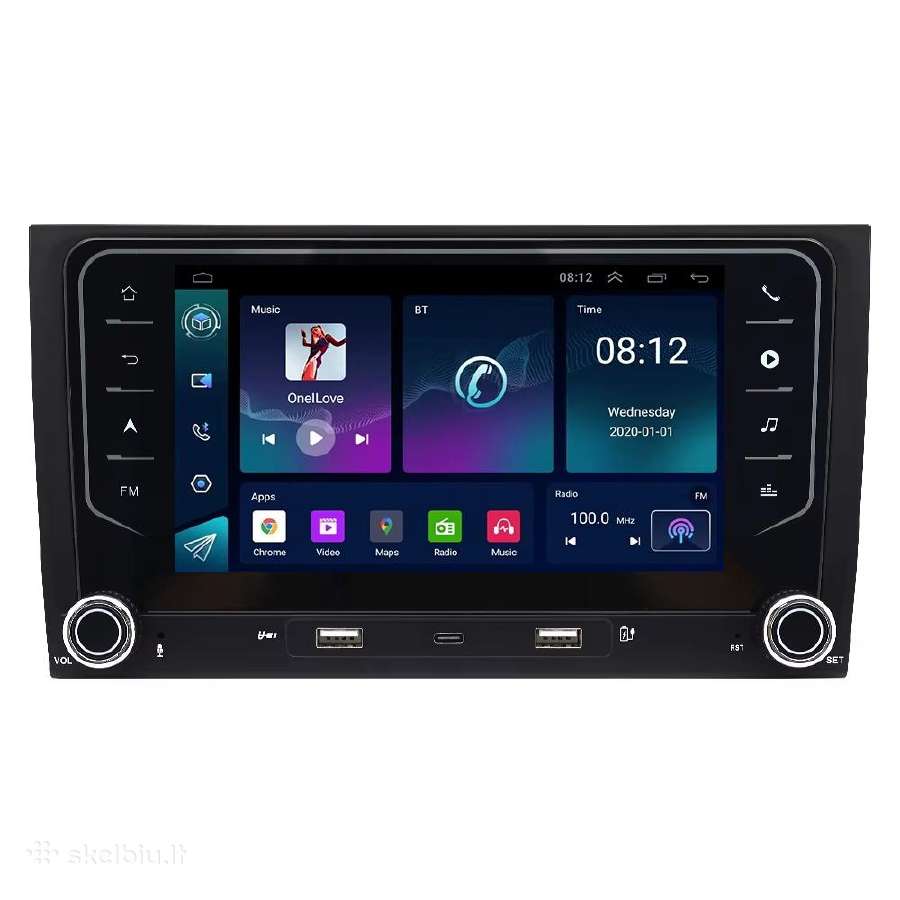 Parduodu Audi A4 2002-2008 android multimediją - nuotraukos Nr. 5