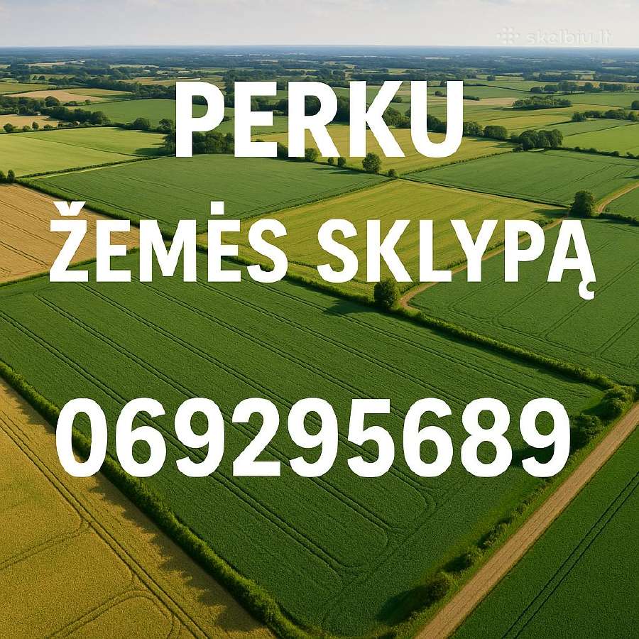 Perku dirbama žeme ir pievas beveik visoj Lietuvoj
