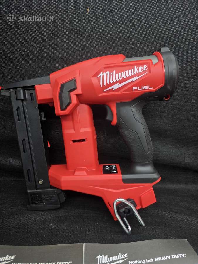 Akumuliatorinė smeigiakalė Milwaukee M12 Fcn18gs-0 - nuotraukos Nr. 15