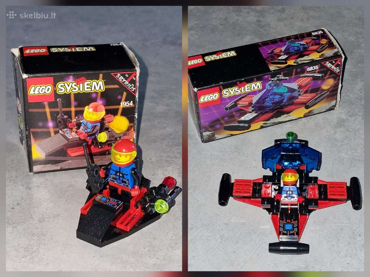 Vintažinis 1995m. Lego Space – Spyrius iš 90-ųjų