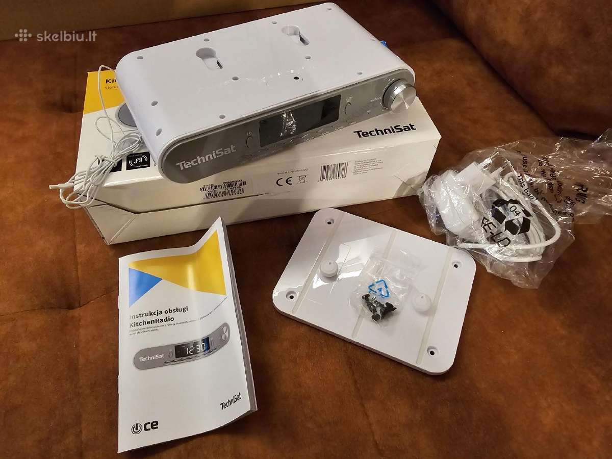 Technisat Kitchenradio Fm/bluetooth grotuvas Nauja - nuotraukos Nr. 2