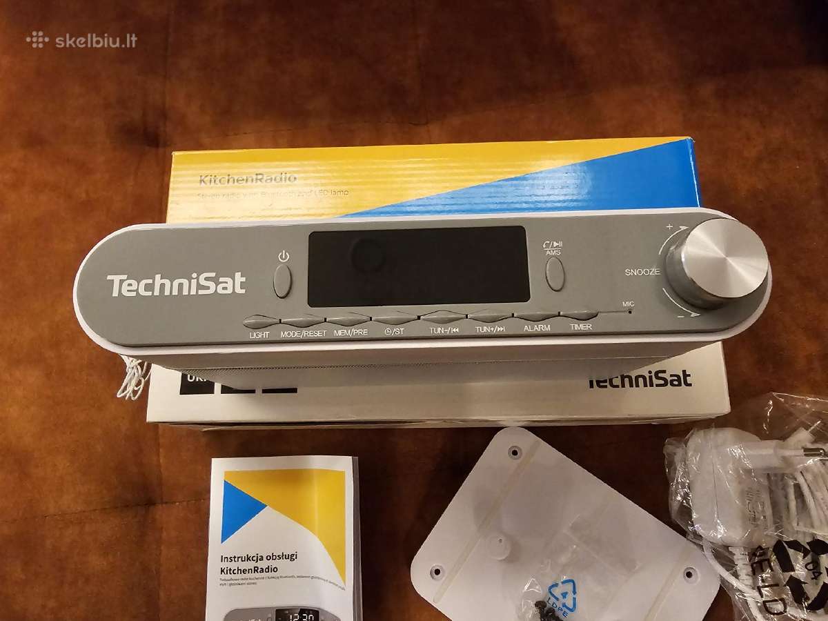 Technisat Kitchenradio Fm/bluetooth grotuvas Nauja - nuotraukos Nr. 3