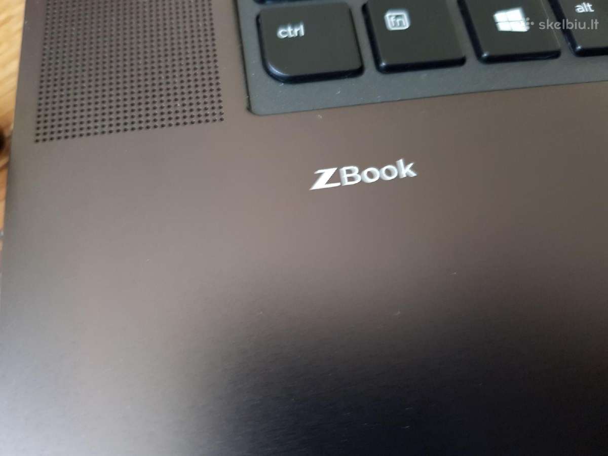 Hp Zbook Studio 15 g4 i7-7700hq 16gb 512ssd - nuotraukos Nr. 2