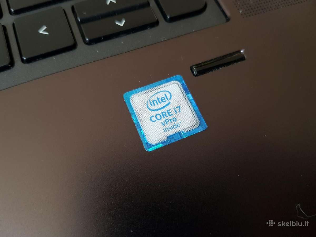 Hp Zbook Studio 15 g4 i7-7700hq 16gb 512ssd - nuotraukos Nr. 3