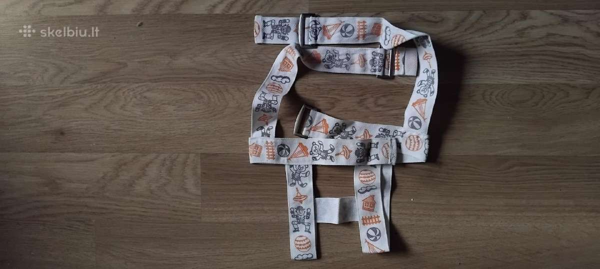 Dirželis vaikučio tvirtinimui prie vežimėlio ar kt