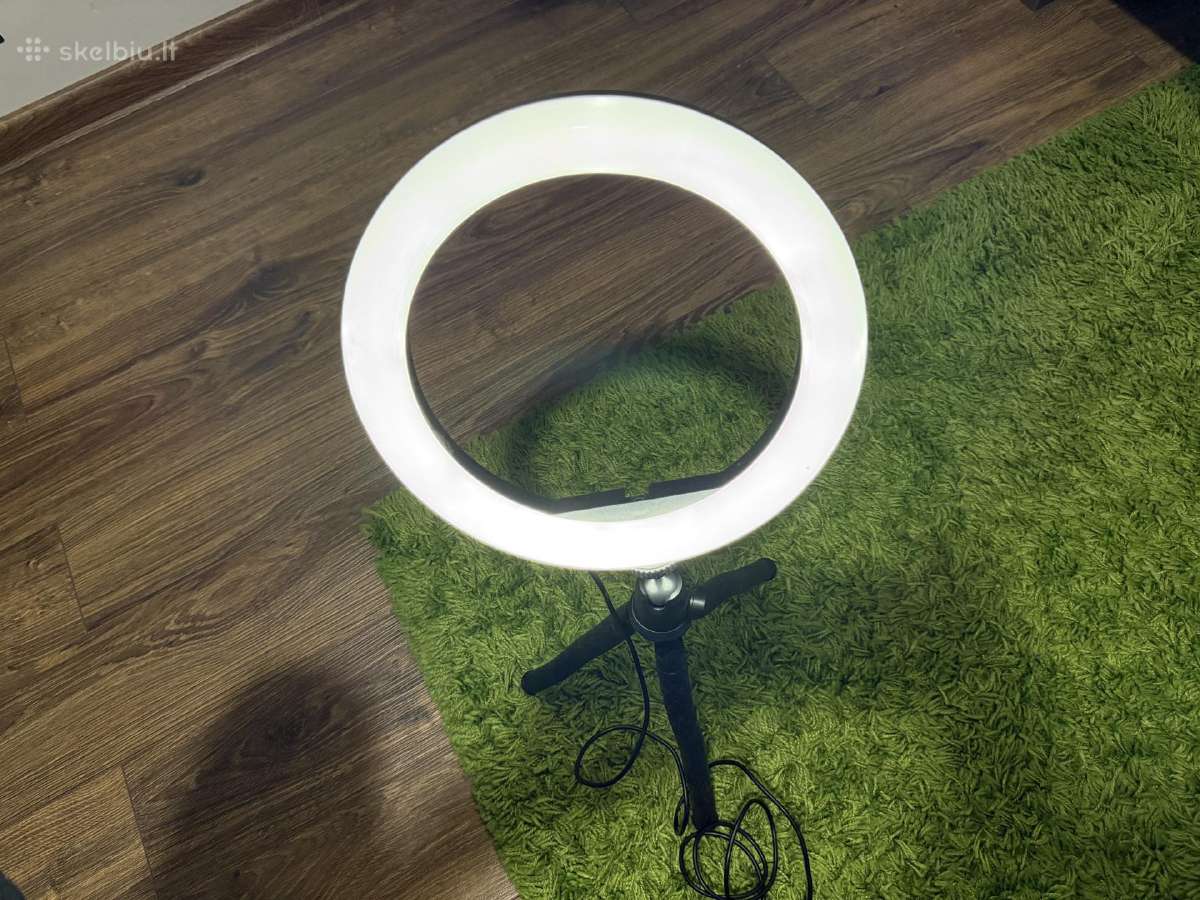 Žiedinė lempa - ring light - nuotraukos Nr. 2
