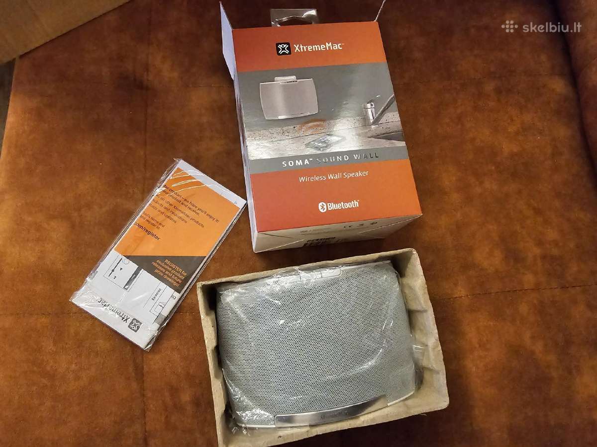 Sieninė bluetooth kolonėlė Xtrememac Soma Sound - nuotraukos Nr. 6