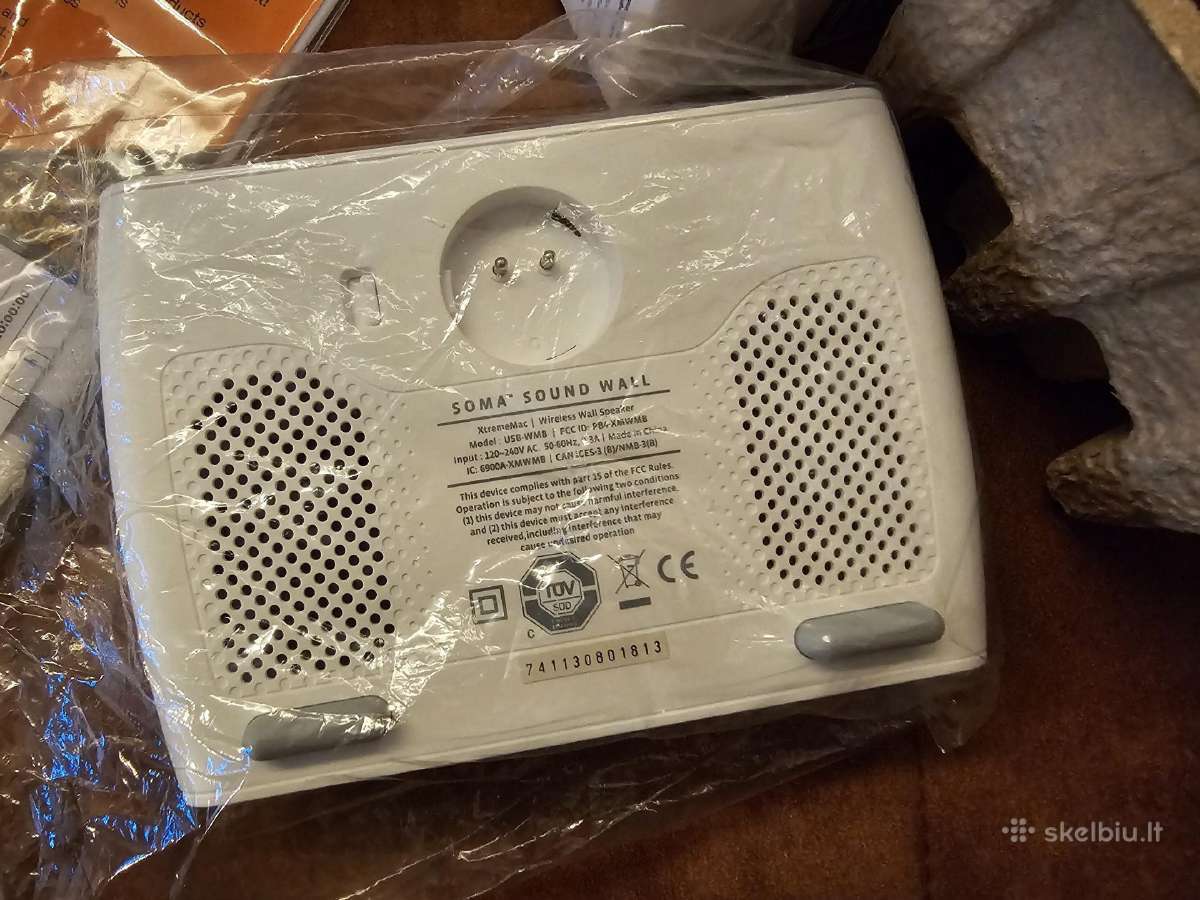 Sieninė bluetooth kolonėlė Xtrememac Soma Sound - nuotraukos Nr. 10