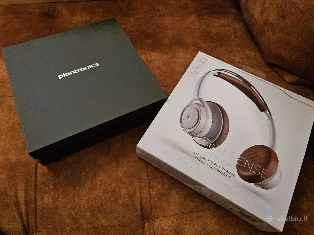 Belaidės ausinės Plantronics Back Beat Sense - nuotraukos Nr. 6