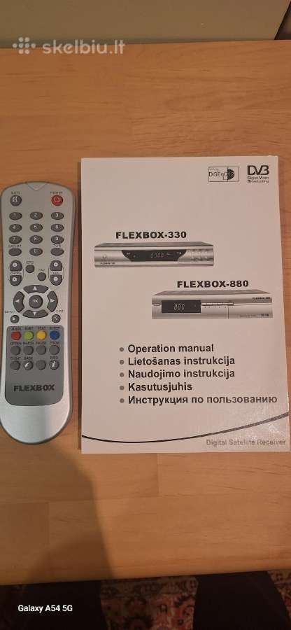 Palydovinis imtuvas Flexbox 330 - nuotraukos Nr. 3