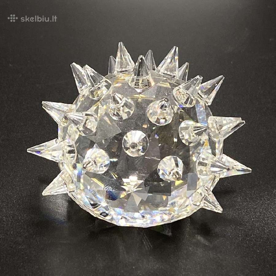 Krištolinė swarovski skulptūra "Ežiukas" - nuotraukos Nr. 5