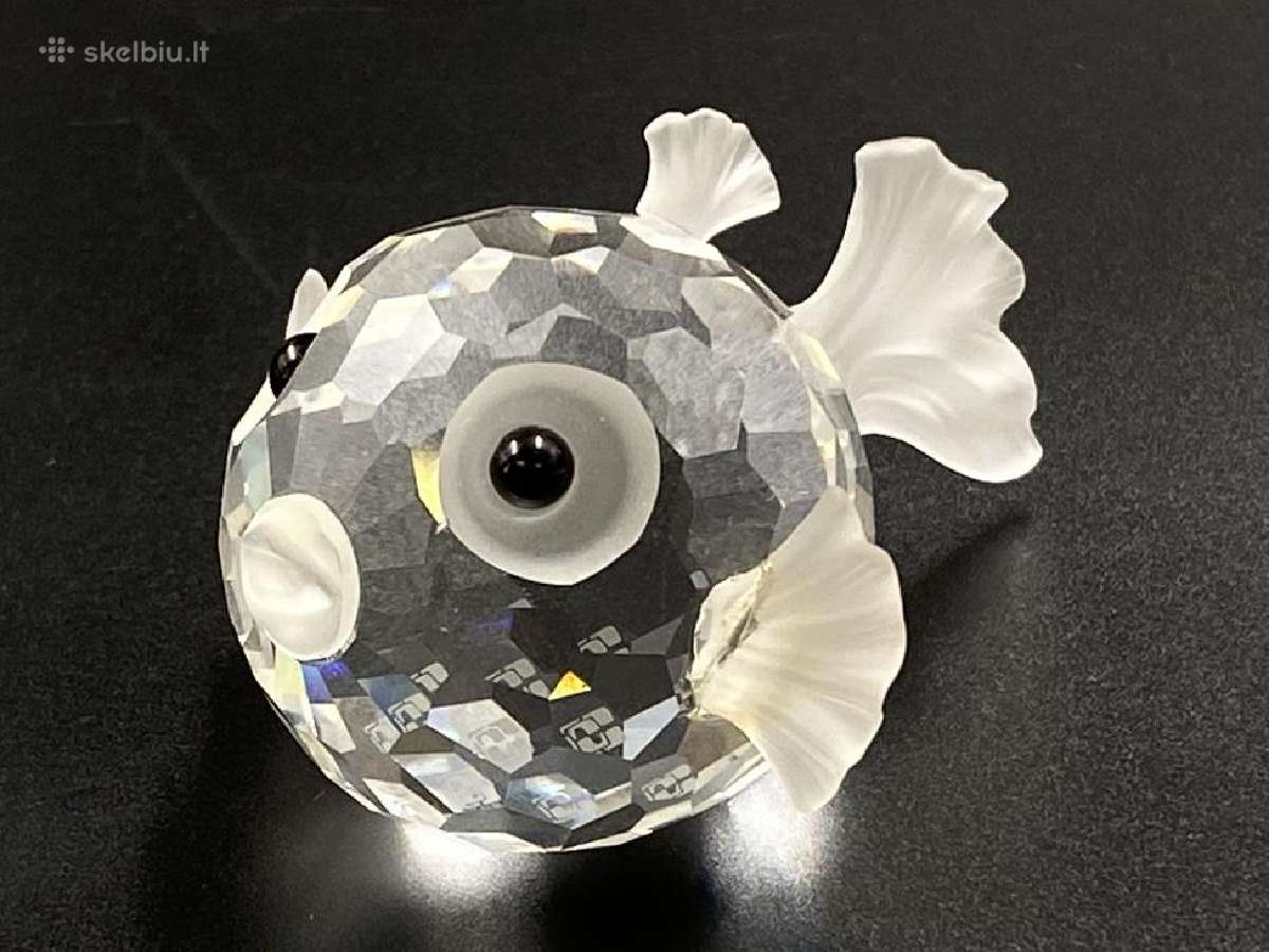 Krištolinė swarovski skulptūra "Žuvytė"