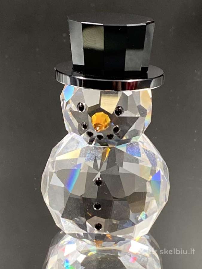 Krištolinė swarovski skulptūra "Senis besmegenis" - nuotraukos Nr. 4